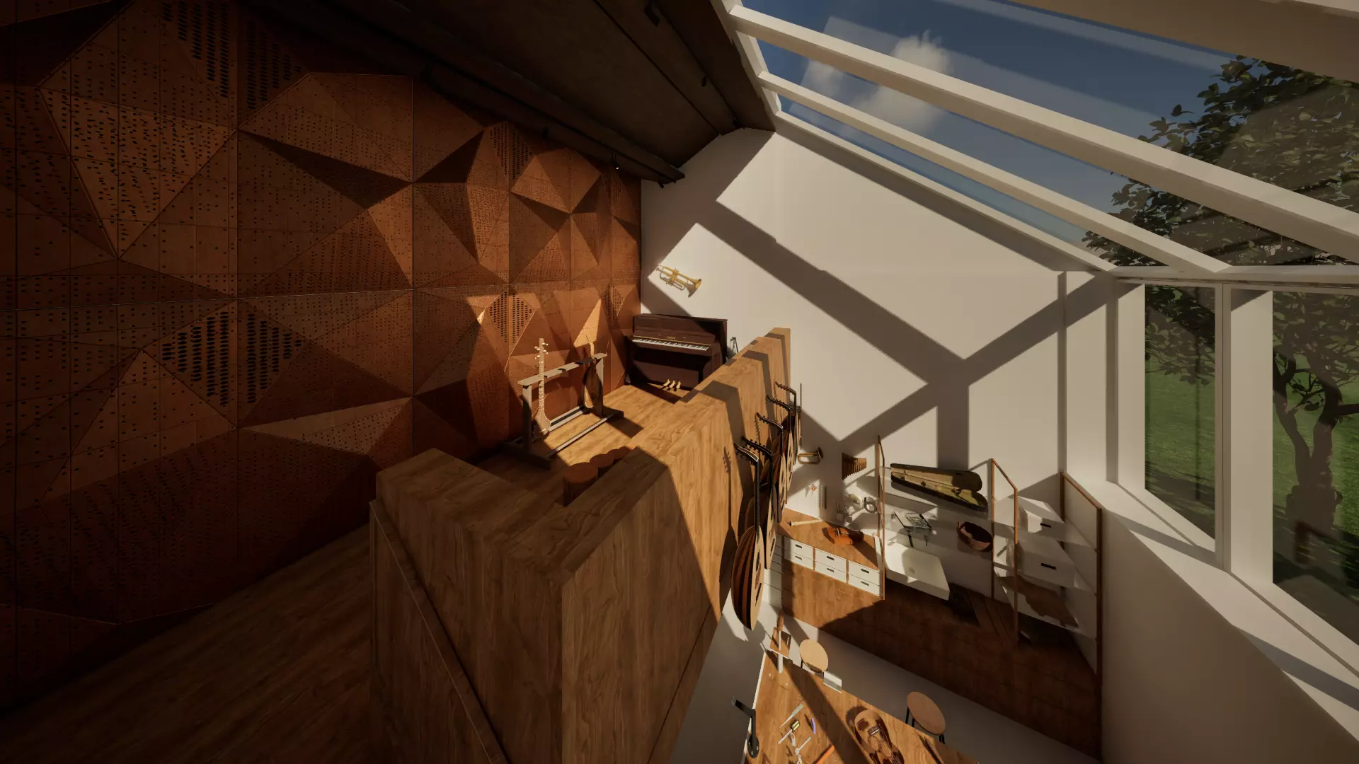 Luthier Workshop 3D model_5