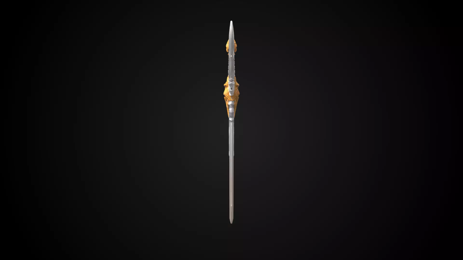 Stylized Rohan Sword - Sky Wing - Game Ready 3D model_2