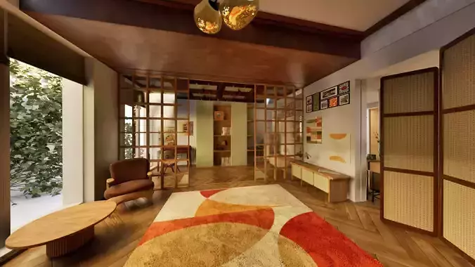 Apartment for a musician