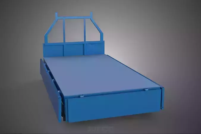 3 WAY WIDE DECK DROP SIDE LOAD BED BODY PICKUP TRUCK GATE DOOR