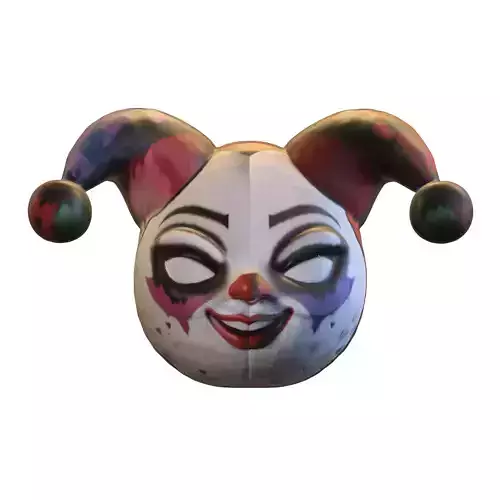 Creepy Jester Mask