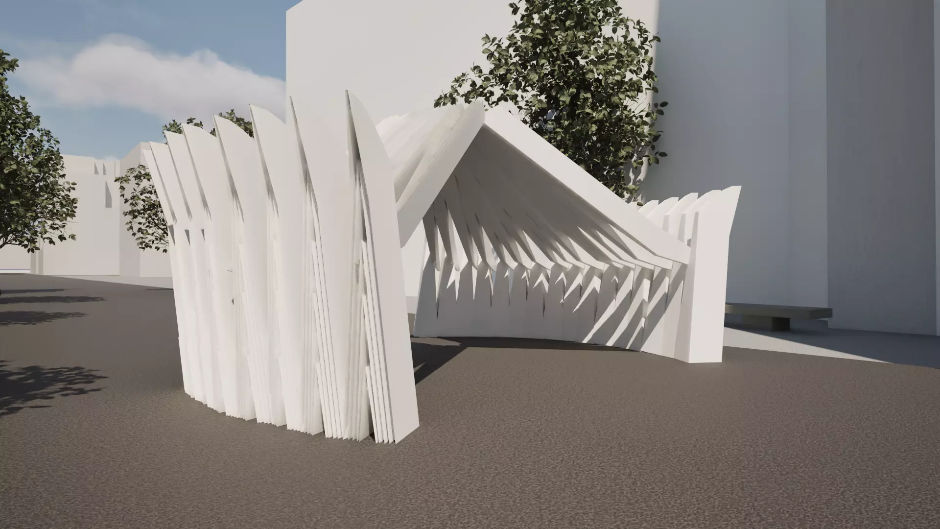 Pavilion 3D model_1