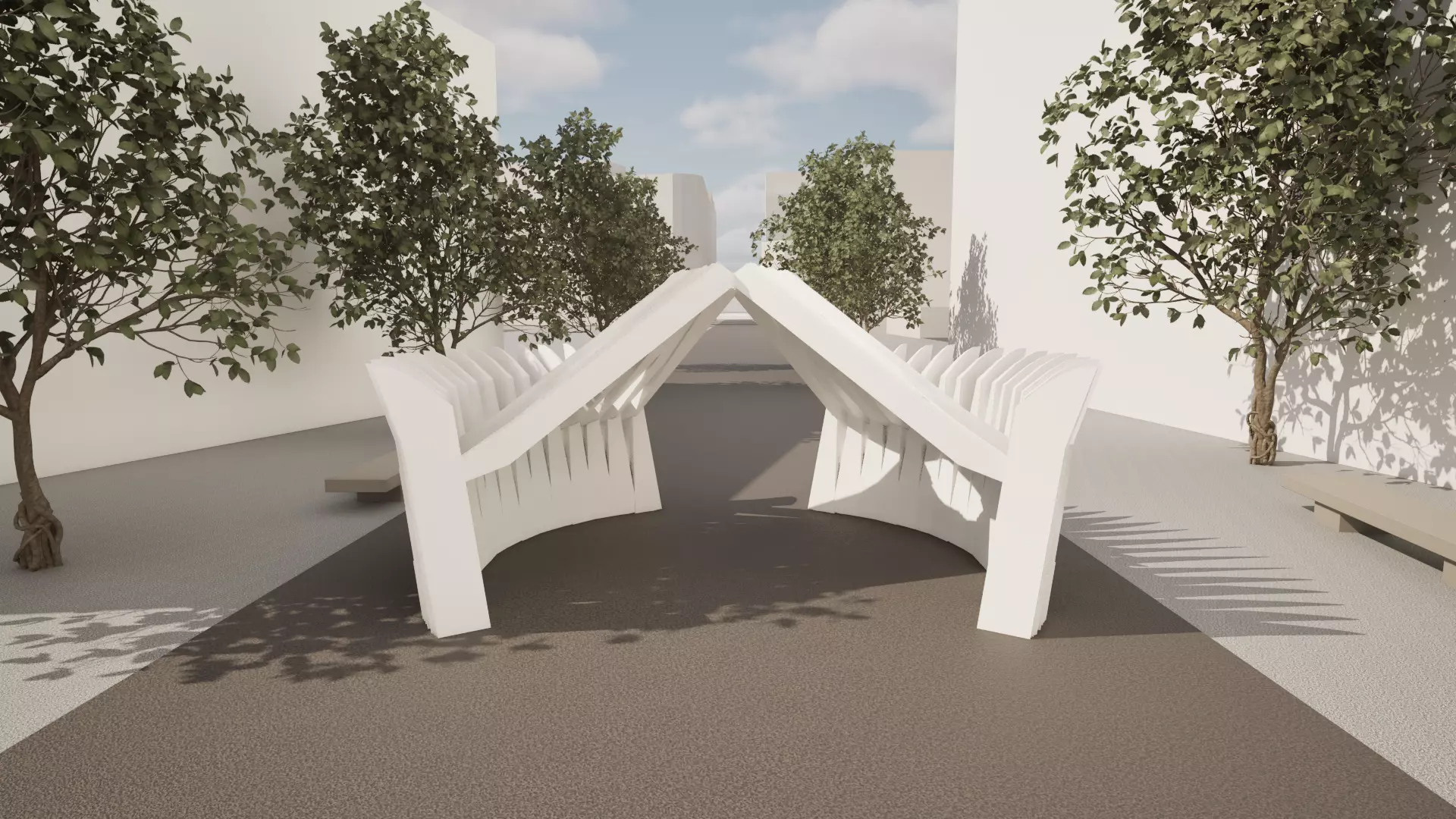 Pavilion 3D model_0