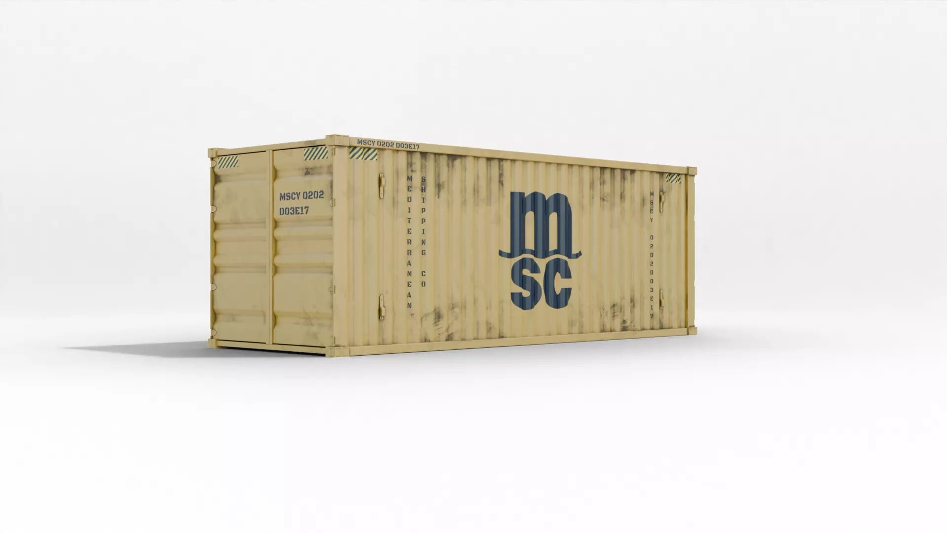 Harbour - Container Shipping 3D model_34