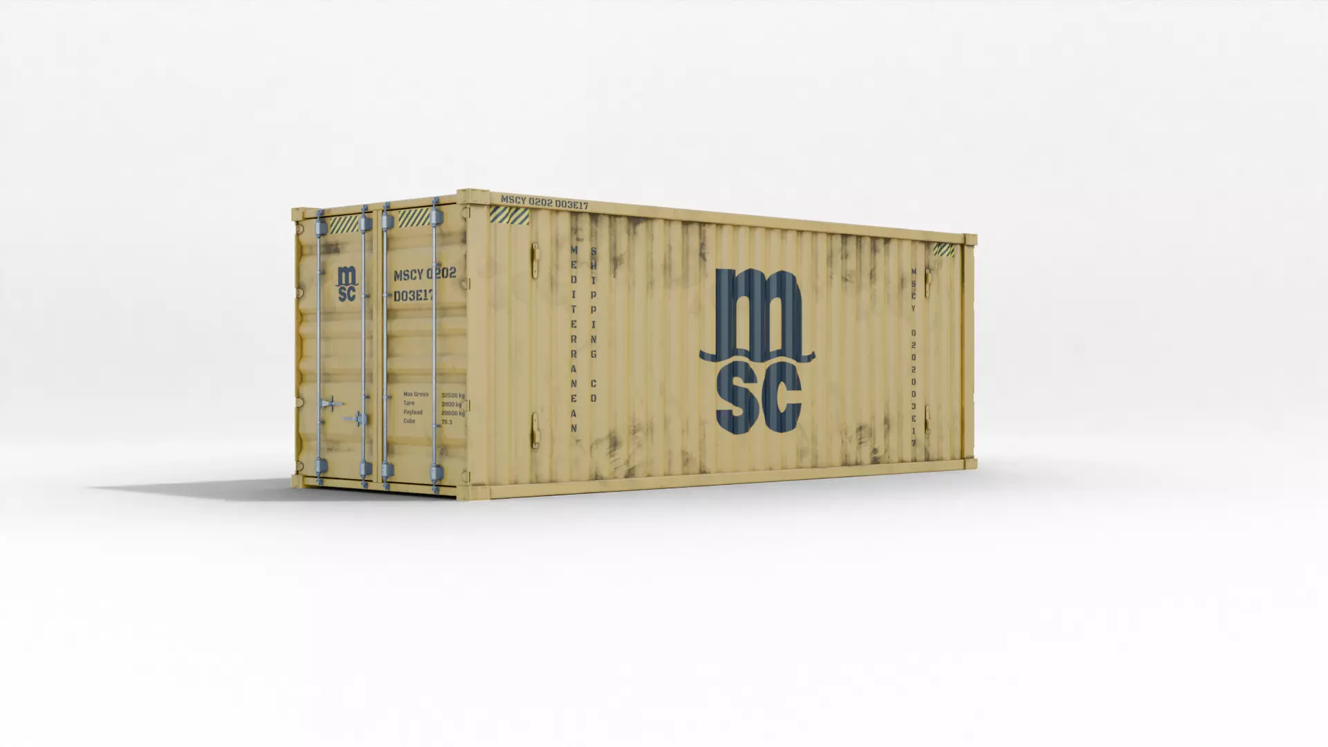 Harbour - Container Shipping 3D model_33
