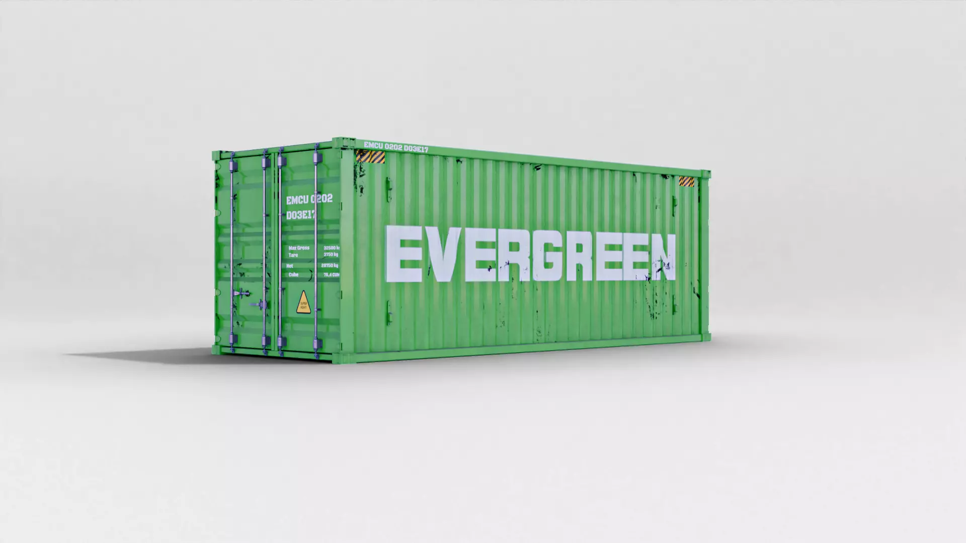 Harbour - Container Shipping 3D model_41