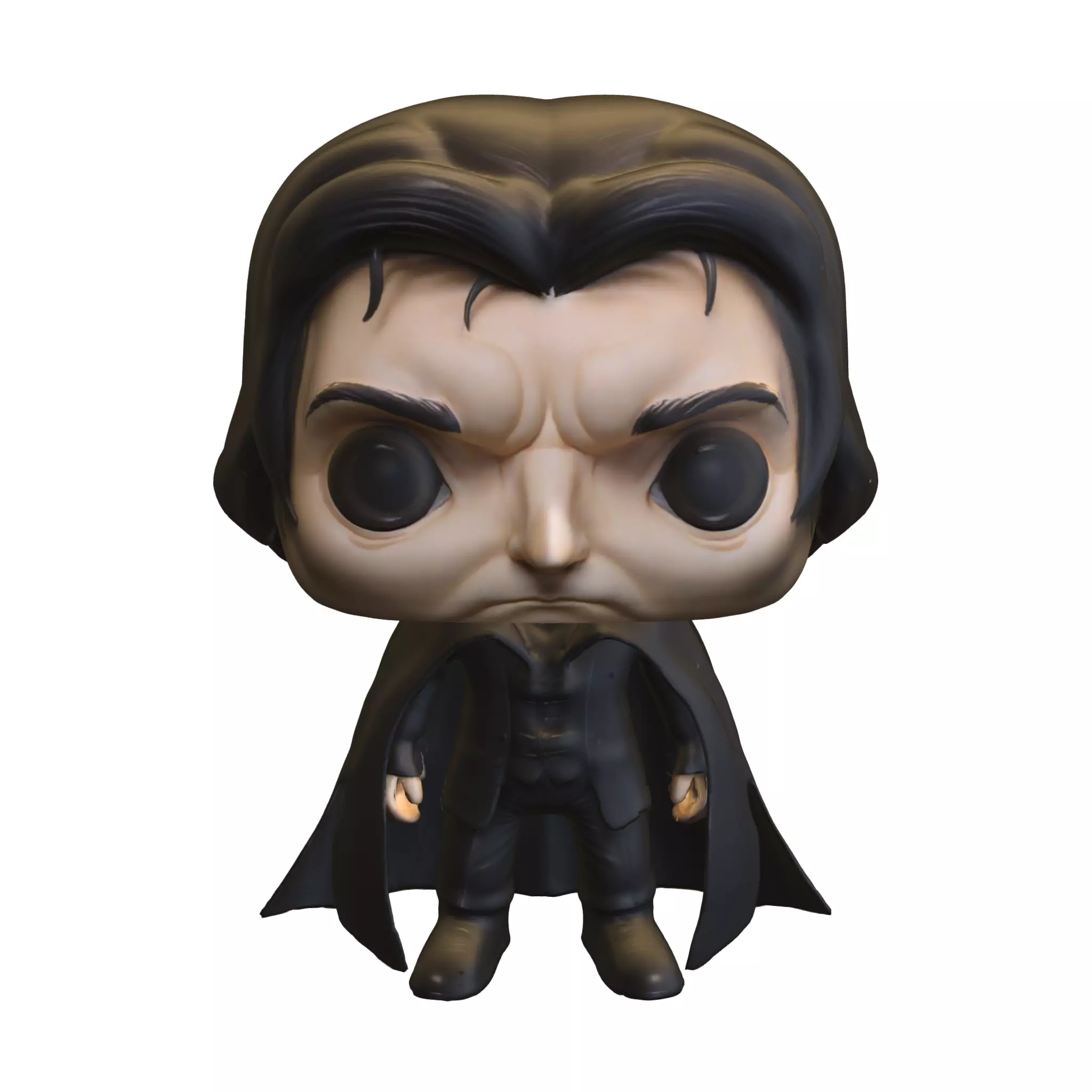 Dark Vampire Lord Chibi Low-poly 3D model_0