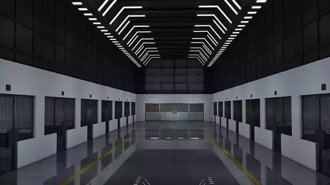 Prison Cell  3D model