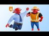 Cartoon Mascot Business Bull Rigged 3D model Free 3D model_1
