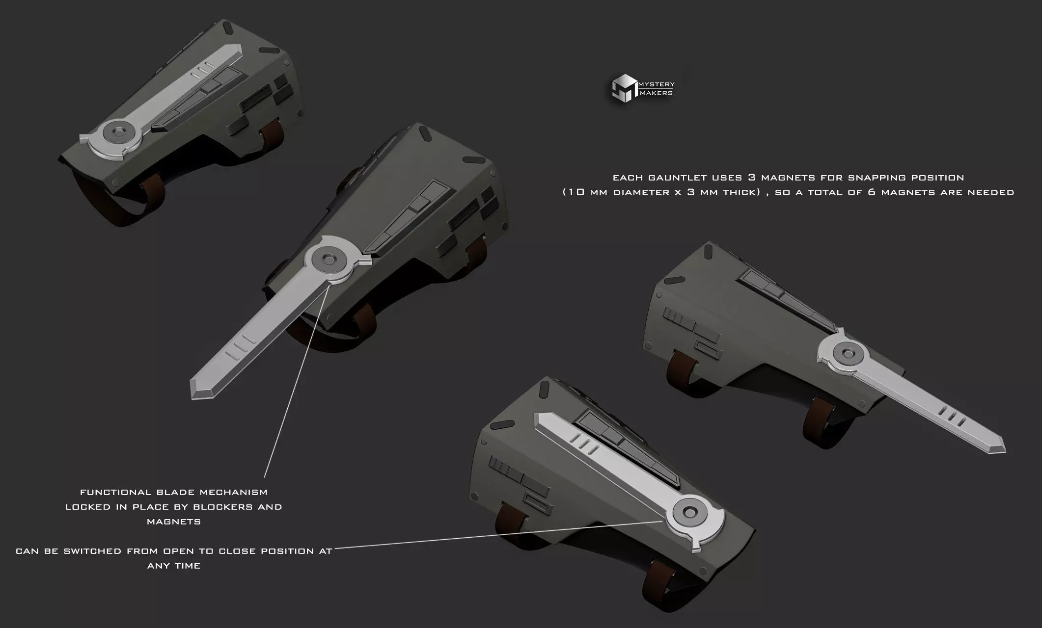 Beebox bounty hunter armor 3D print model_6