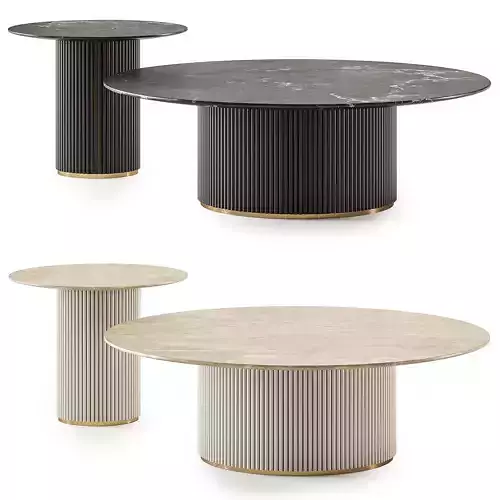 perry coffee table set 3D model