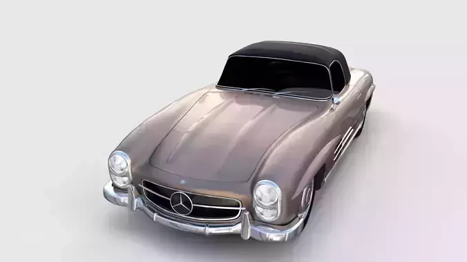 Mercedes 300SL Roadster Top Up rev