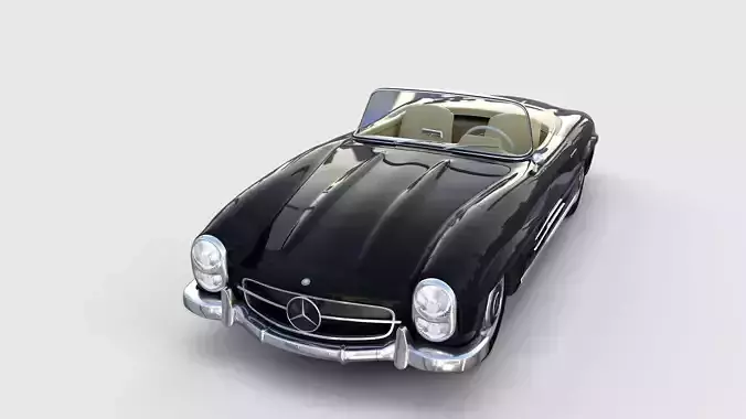 Mercedes 300SL Roadster W198 rev