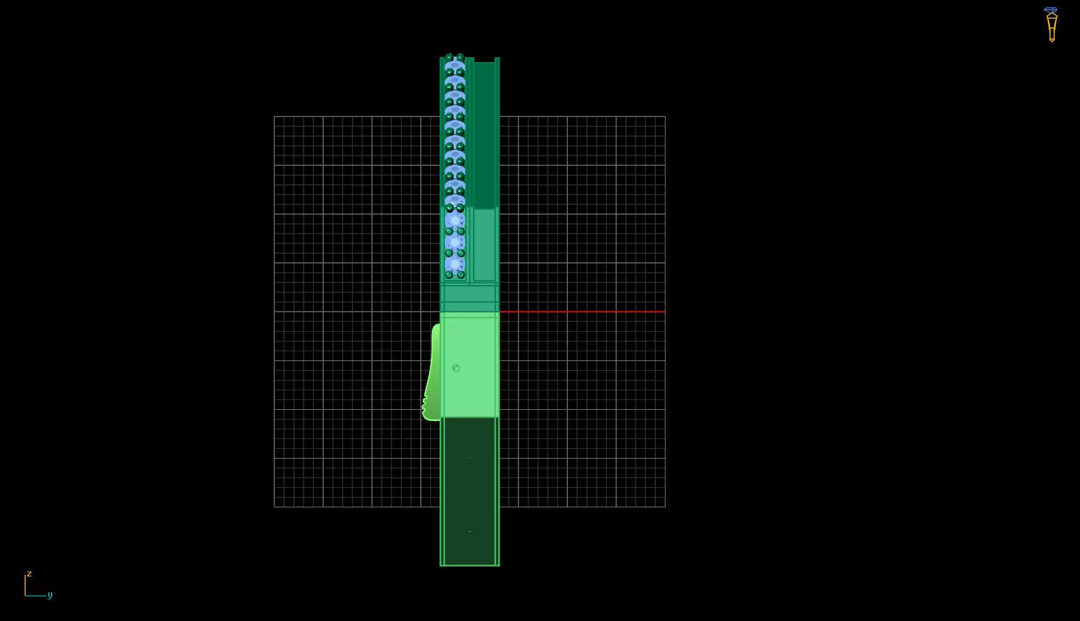 Six sided enamel bracelet 3D print model_6