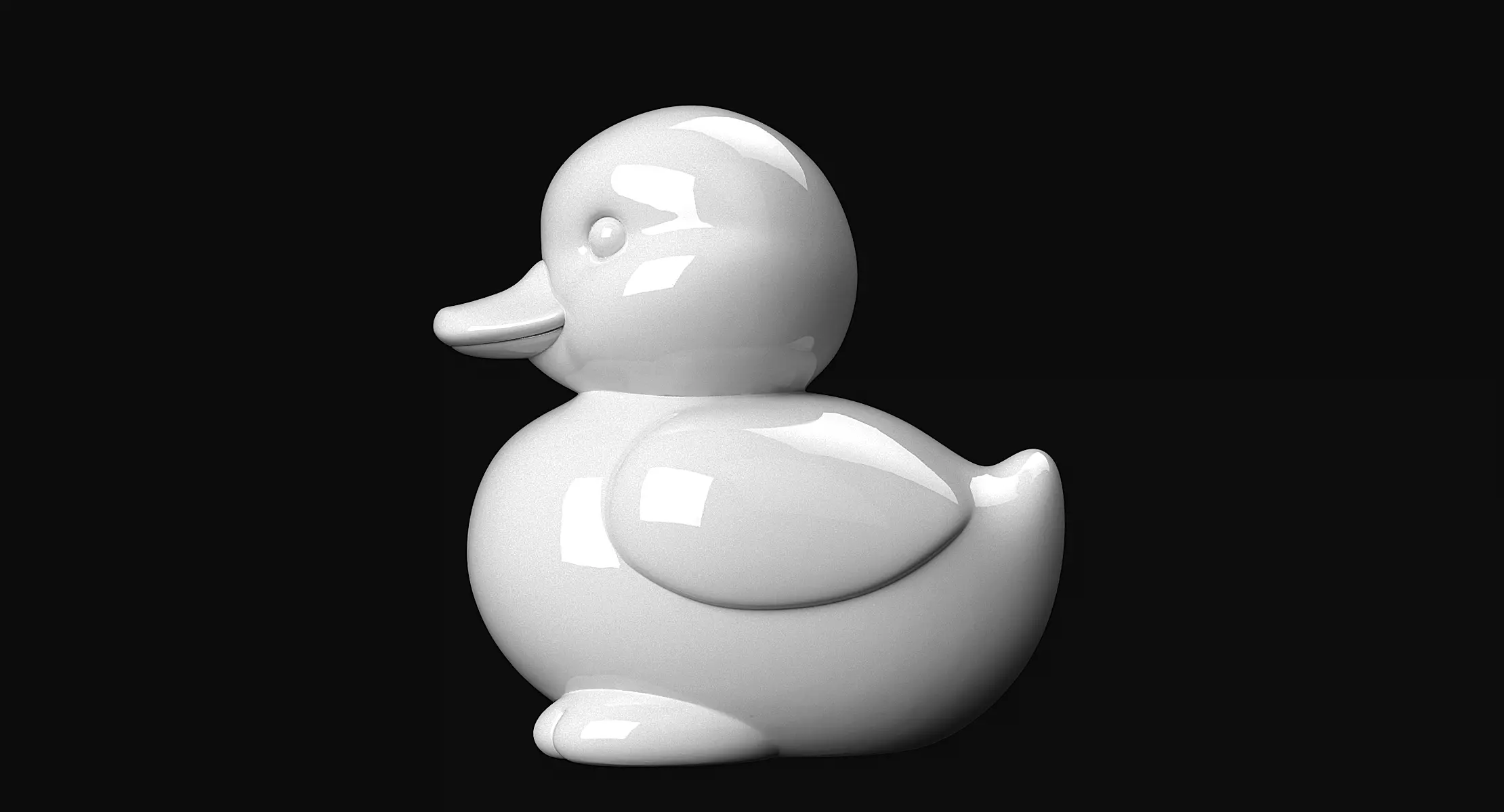 Duckling  3D print model_2