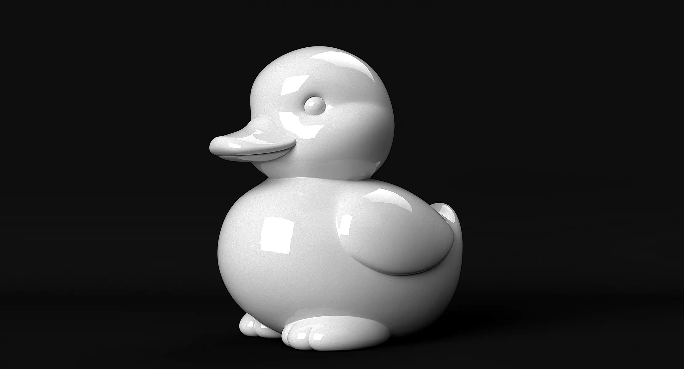 Duckling  3D print model_1