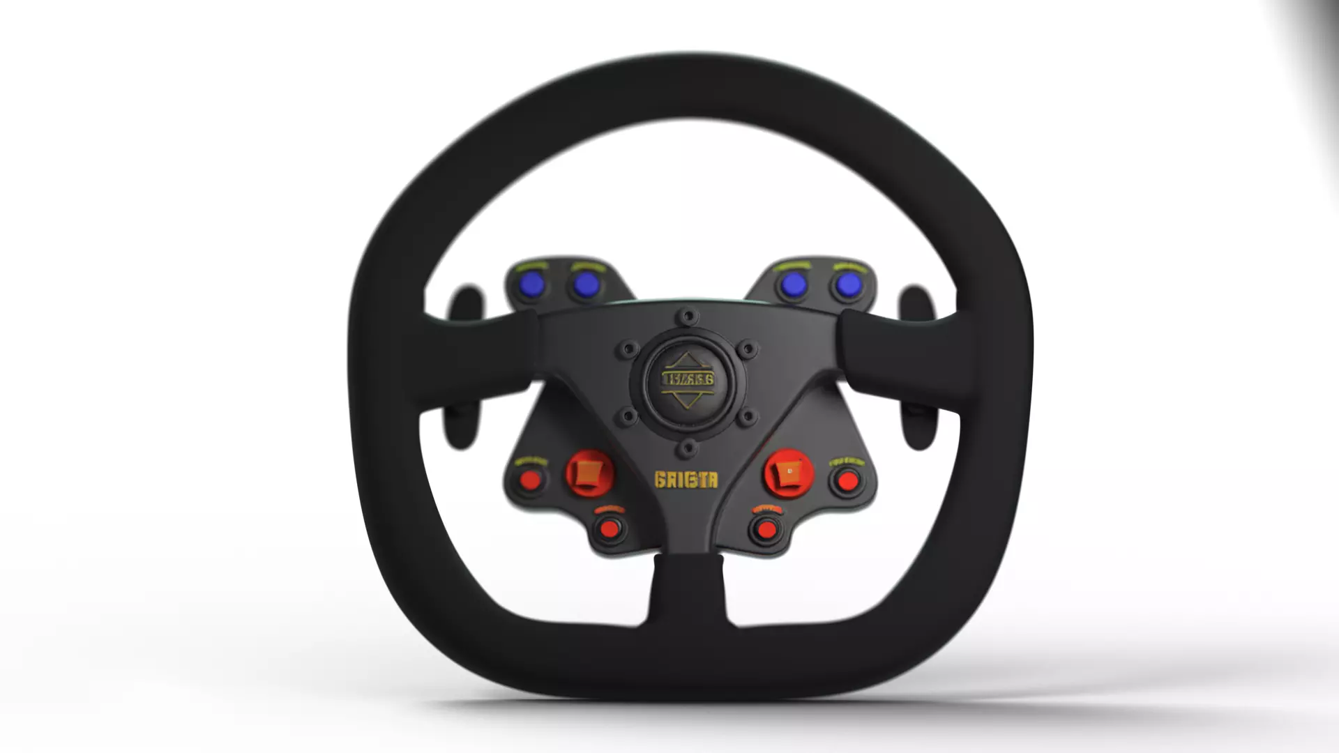 Free MOMO Steering Wheel Free 3D model