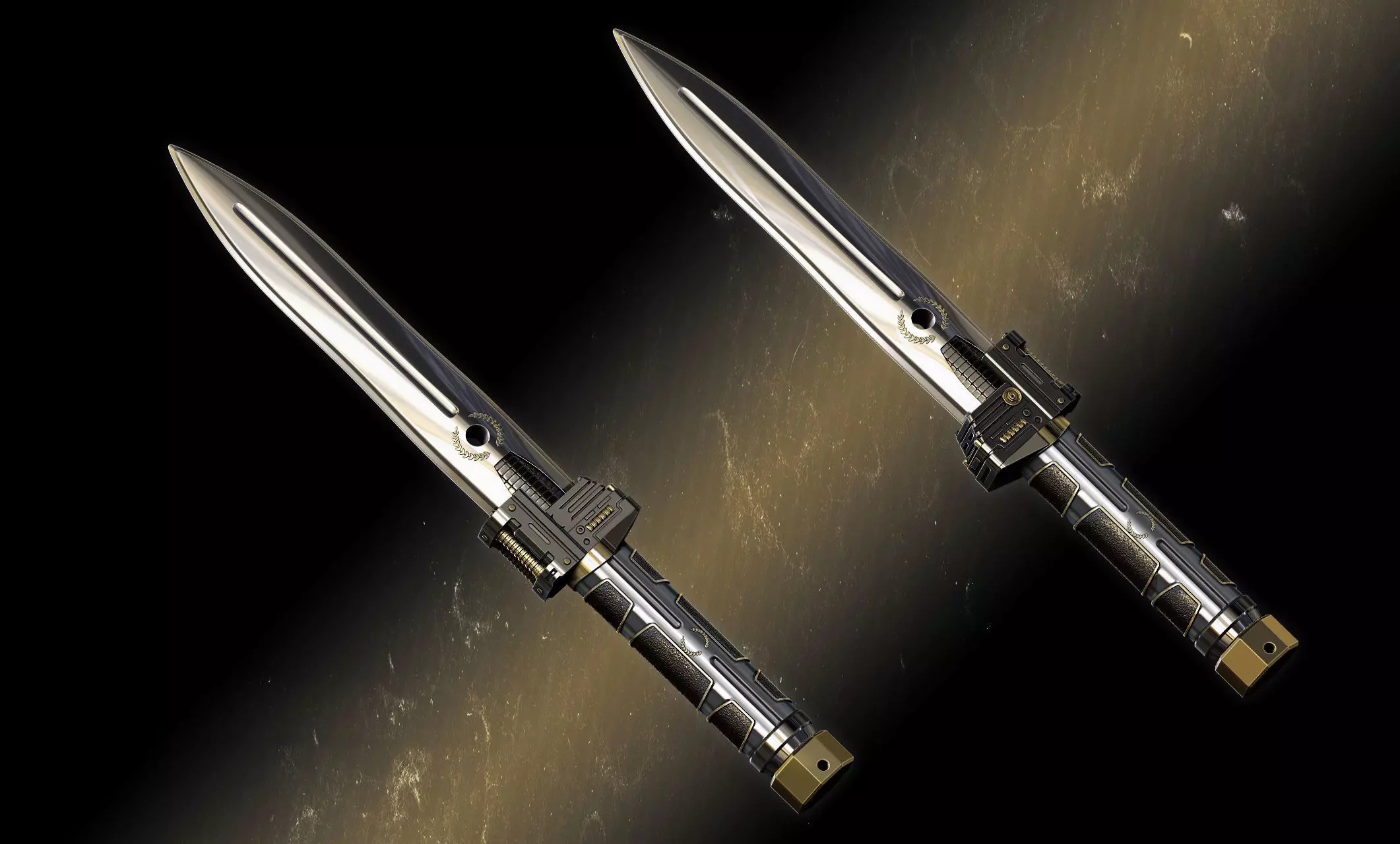 Roman infantry dagger 3D print model_0