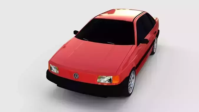 Volkswagen Passat B3 rev 3D model