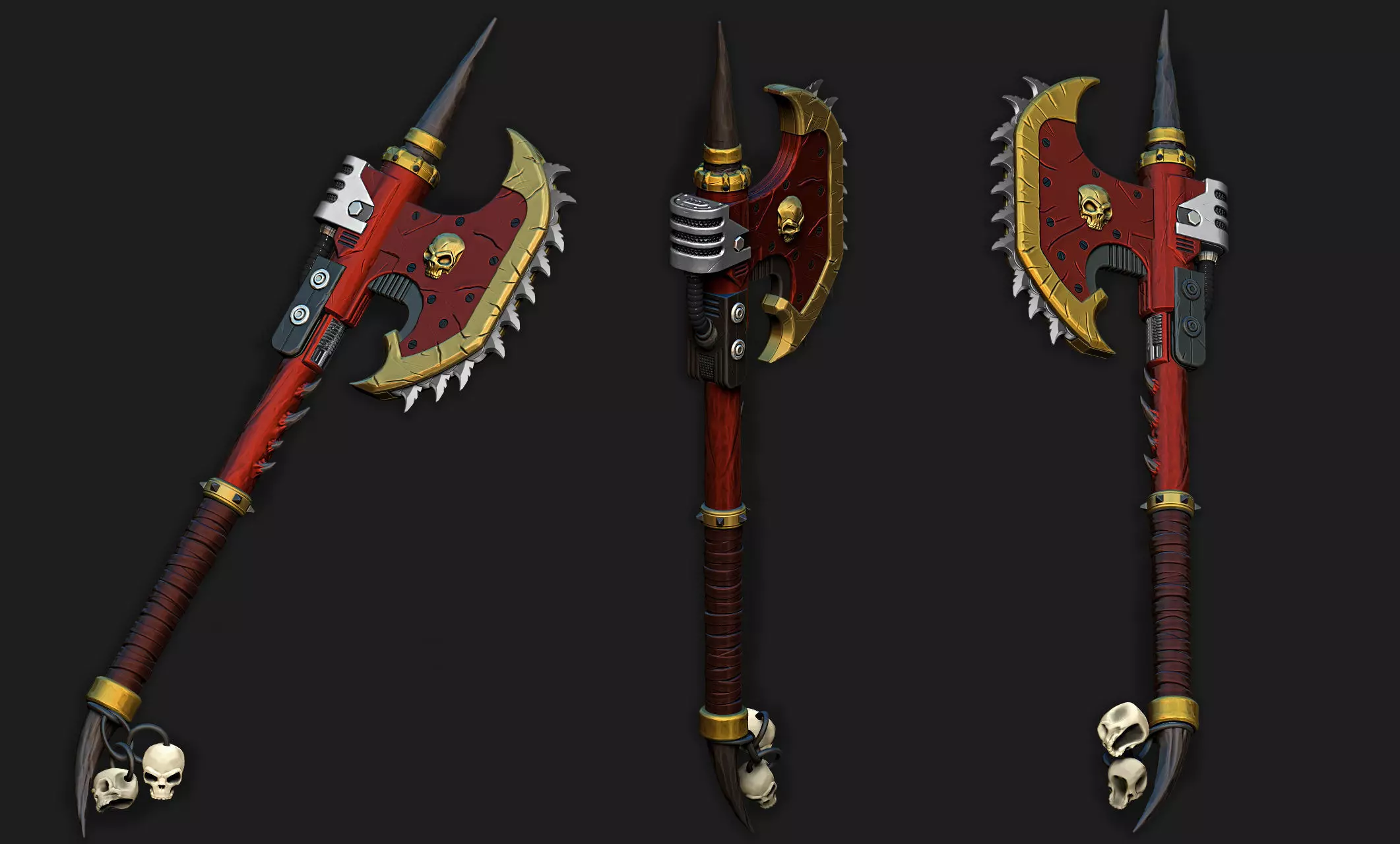 ChainAxe 2 3D print model_1