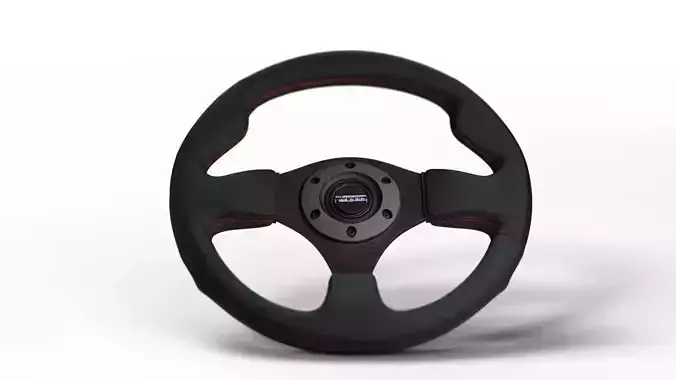 Free NRG Reinforced Steering Wheel Flat Bottom