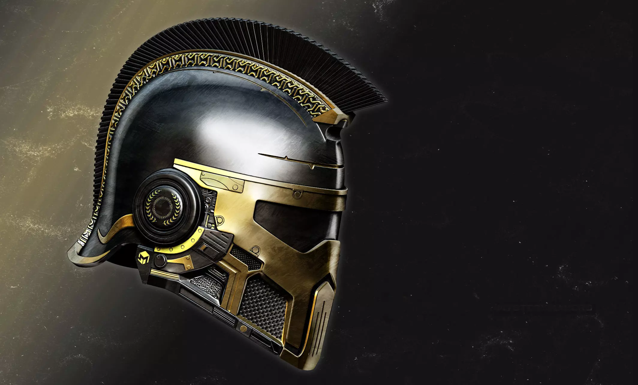 Roman infantry trooper armor 3D print model_1