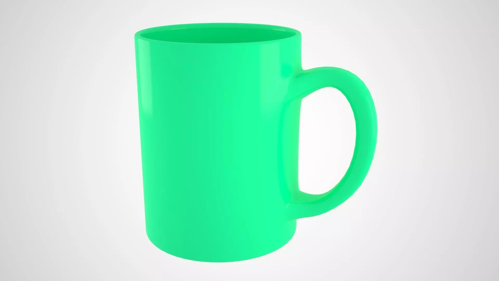 Bundle of 10 Most used colors Coffee Tea Mug 3D Model Collection_5
