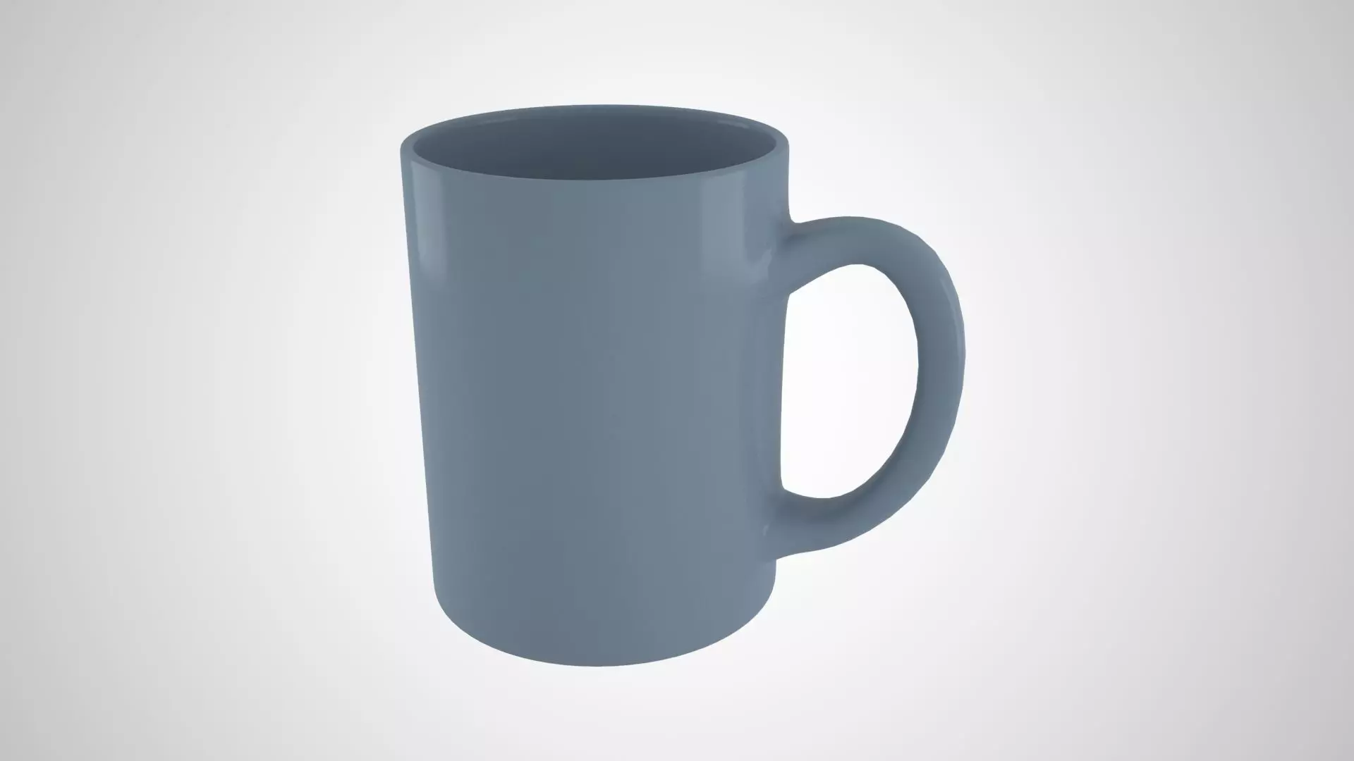 Bundle of 10 Most used colors Coffee Tea Mug 3D Model Collection_3