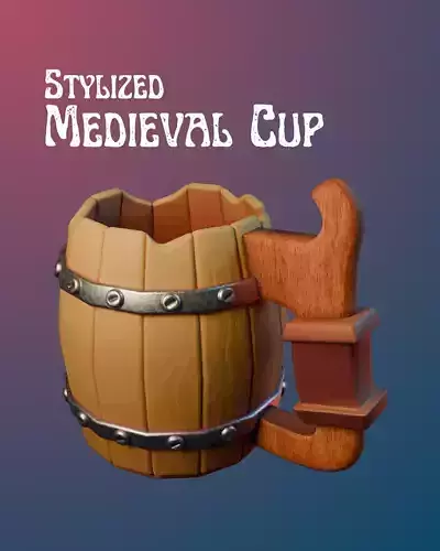 Stylized Medieval Cup