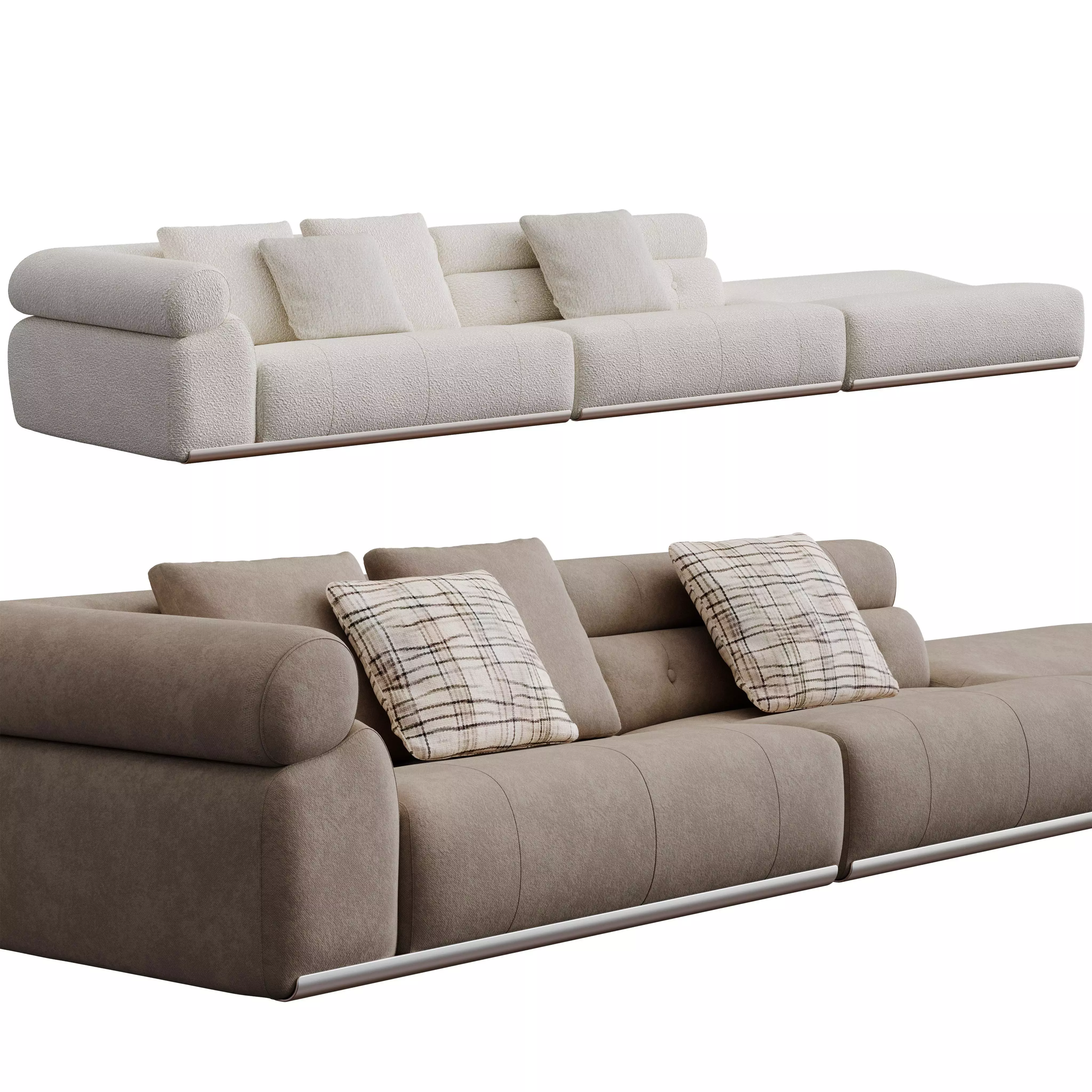 Coupe Sofa  3D model_3