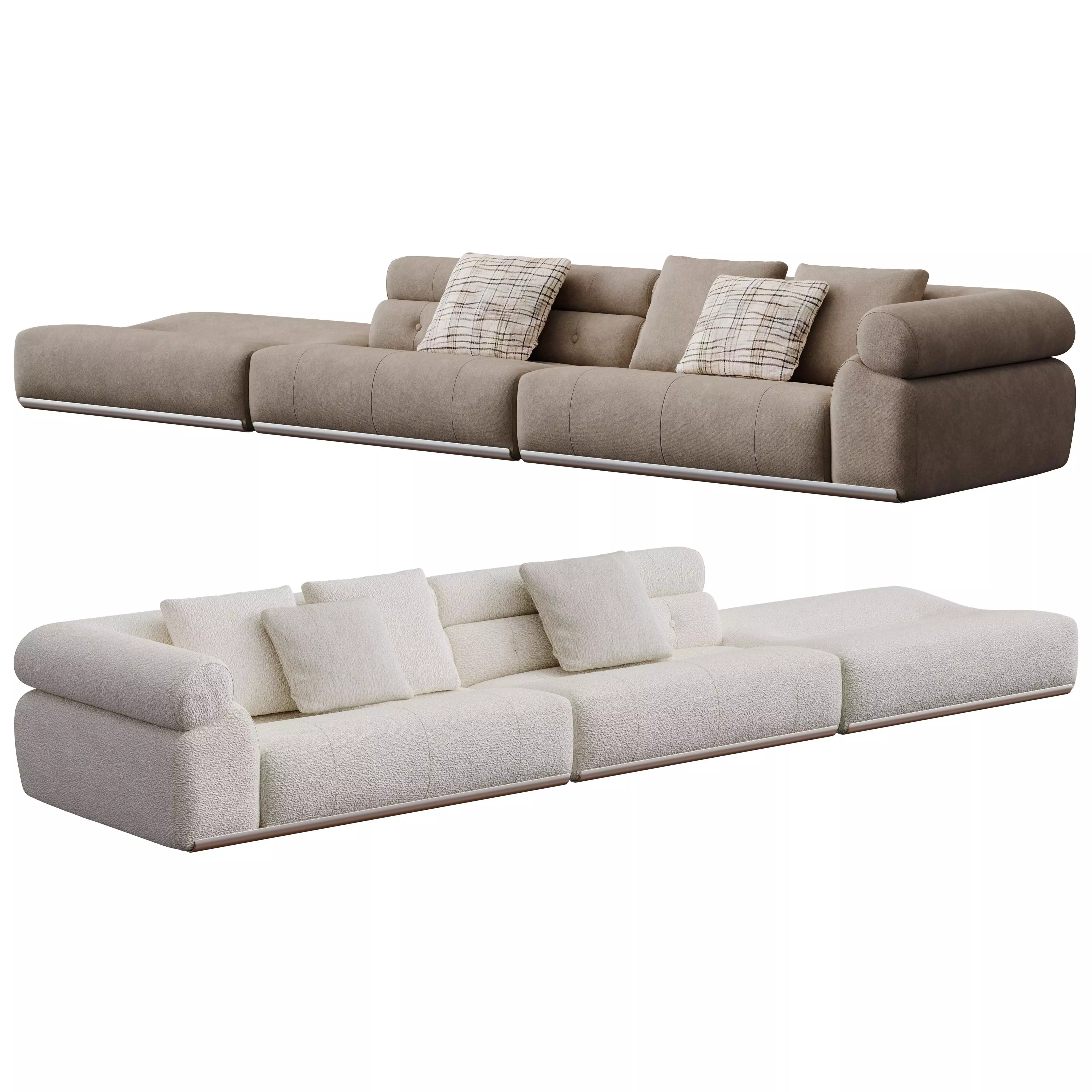 Coupe Sofa  3D model_2