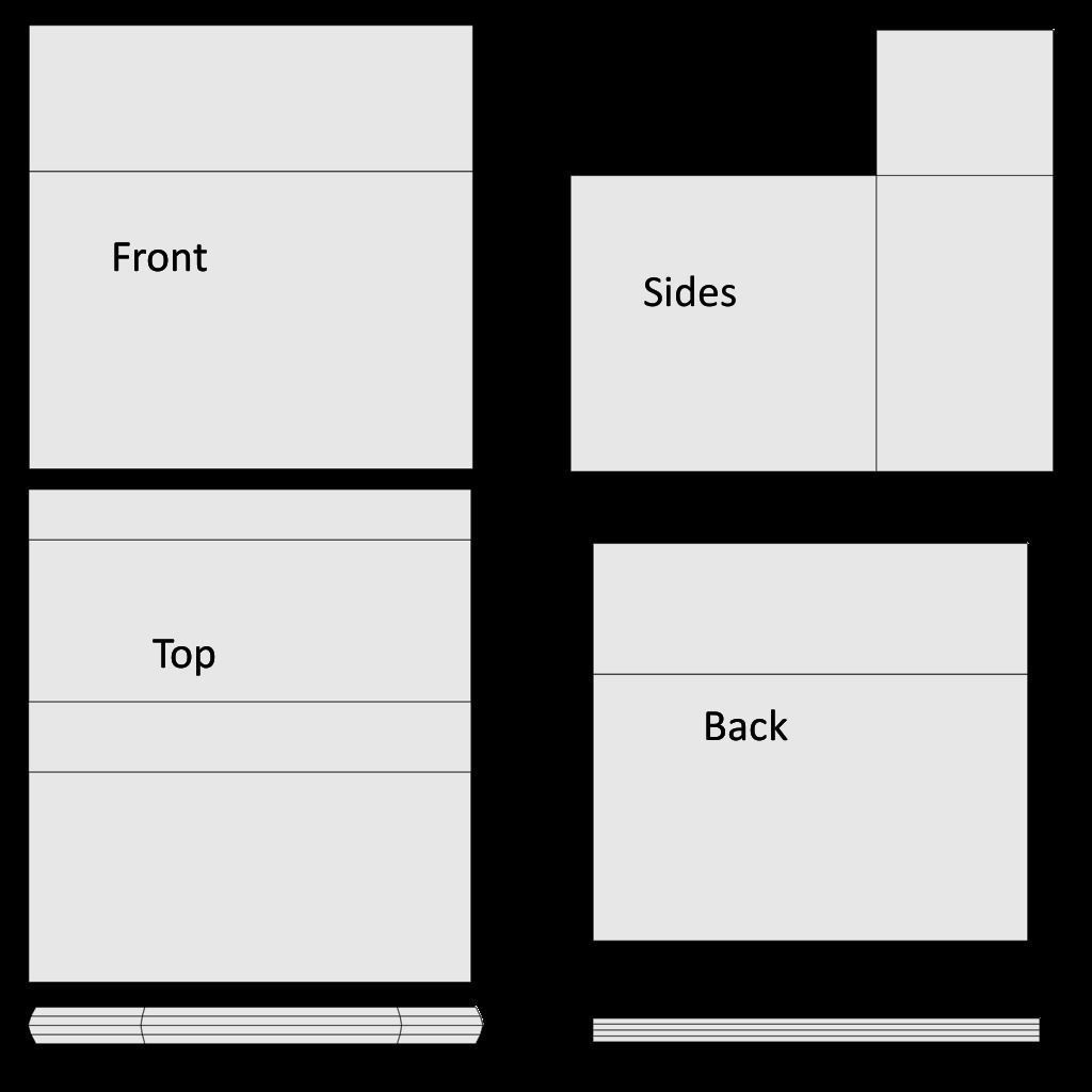 simple bar Free low-poly 3D model_1