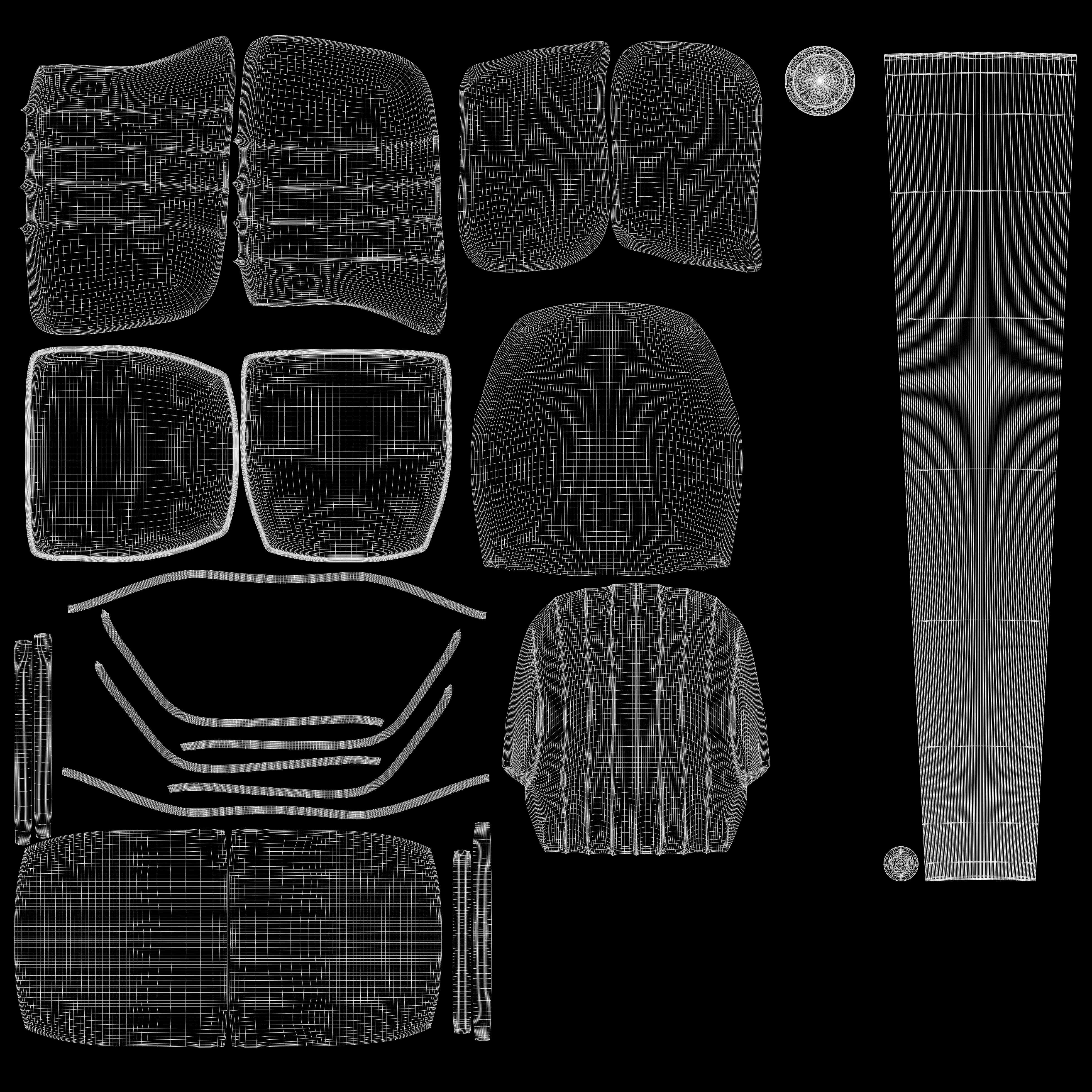 Chair 3D Model 3D model_4