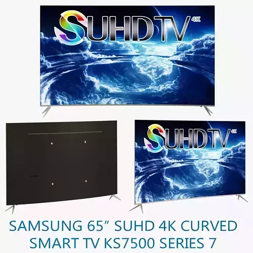 Samsung 65 SUHD 4K Curved Smart TV KS7500 Series 7