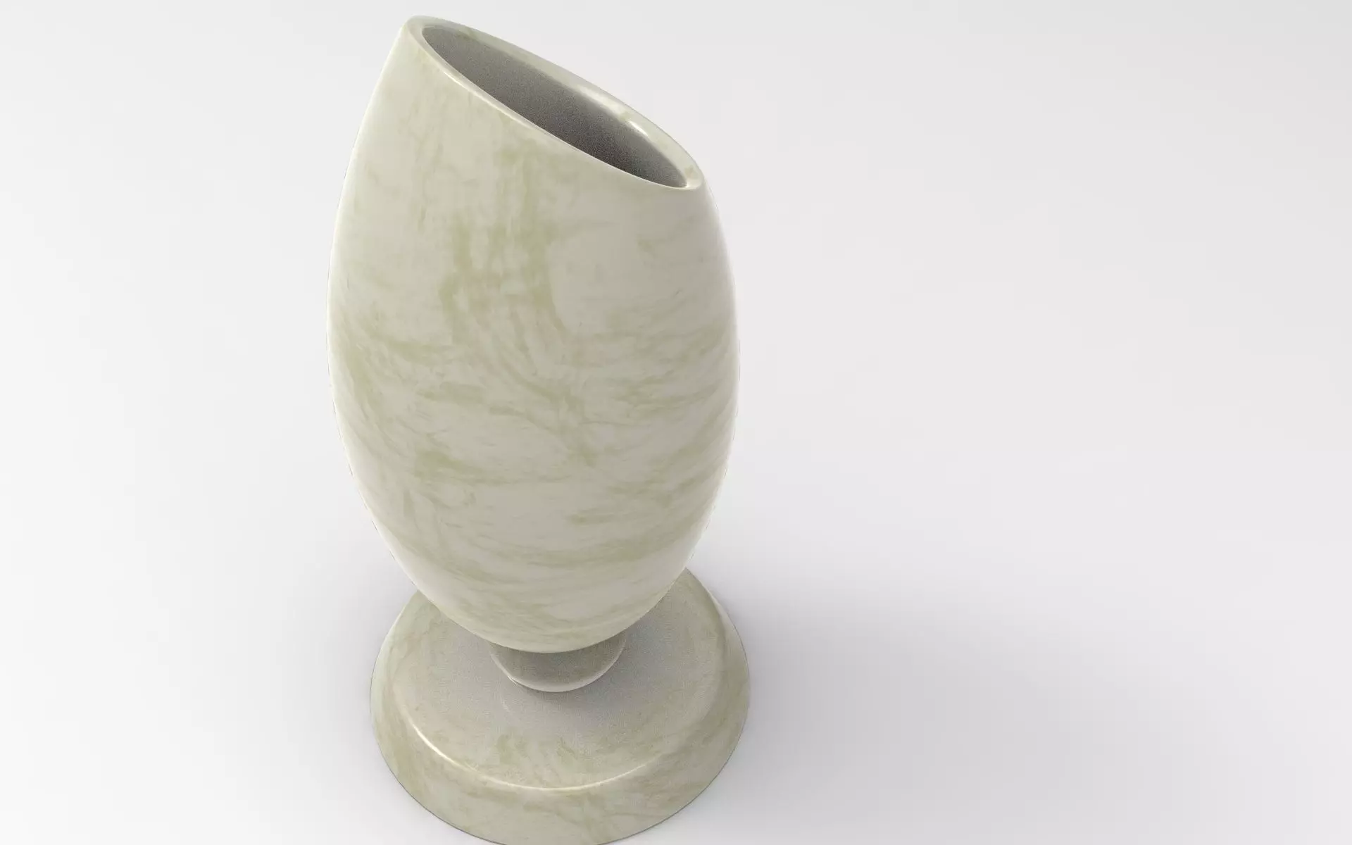 Unny Vase Low-poly 3D model_1