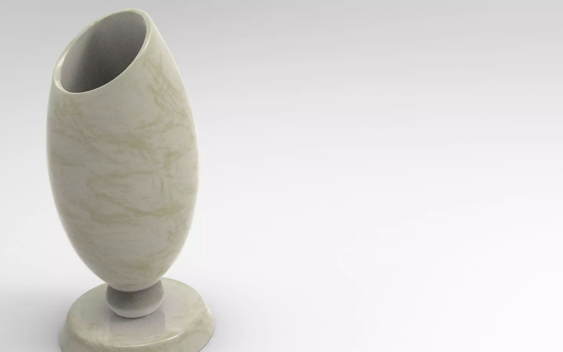 Unny Vase Low-poly 3D model_3