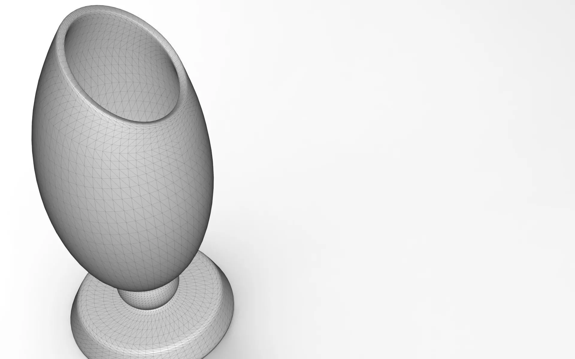 Unny Vase Low-poly 3D model_6