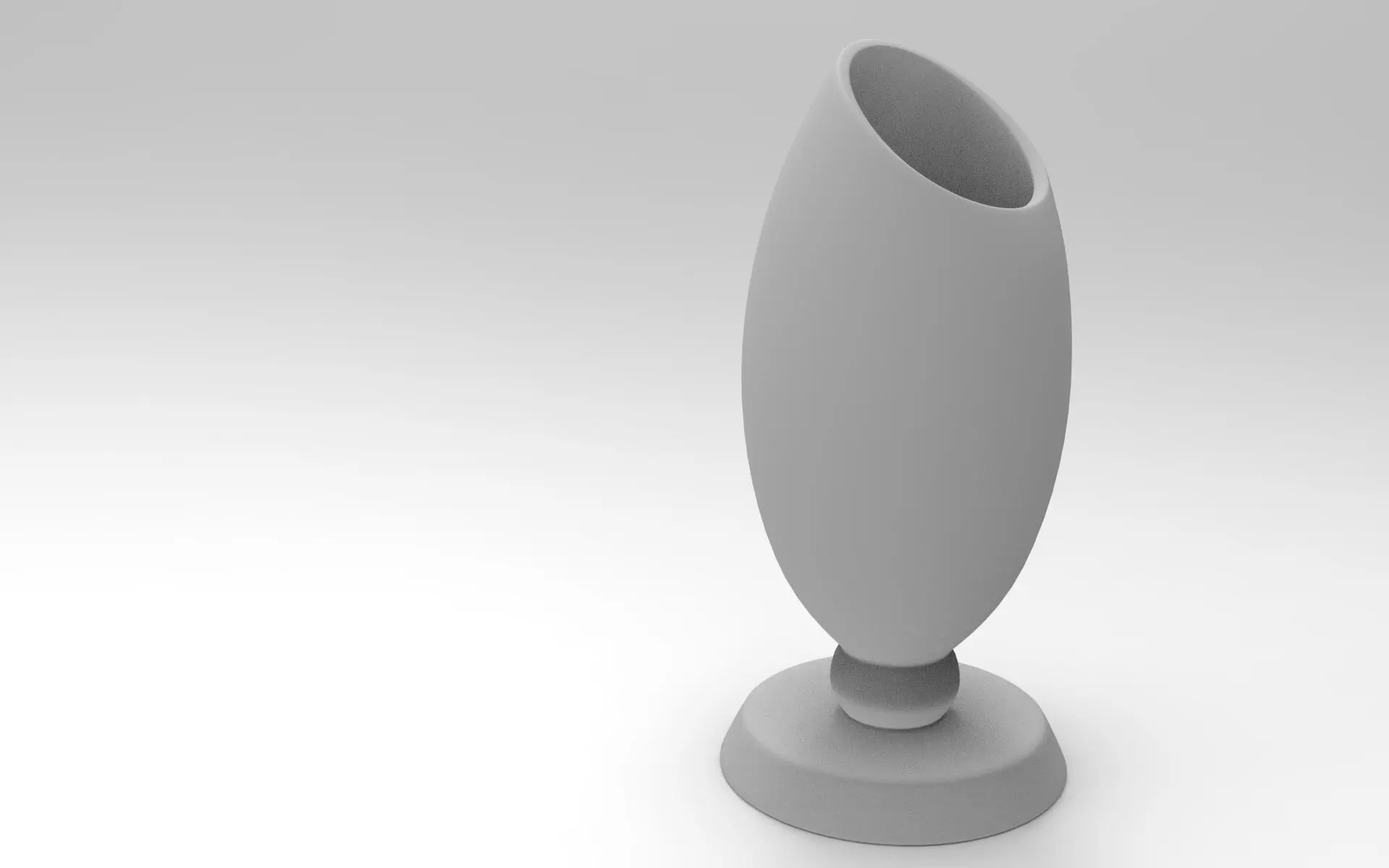 Unny Vase Low-poly 3D model_7