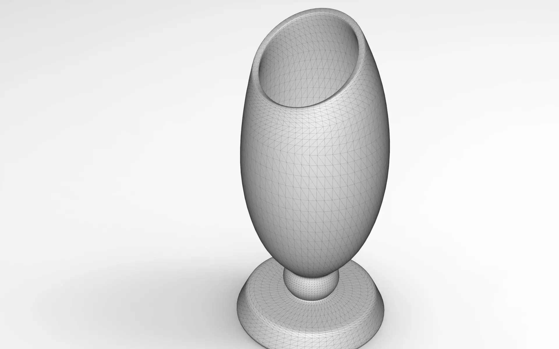 Unny Vase Low-poly 3D model_5