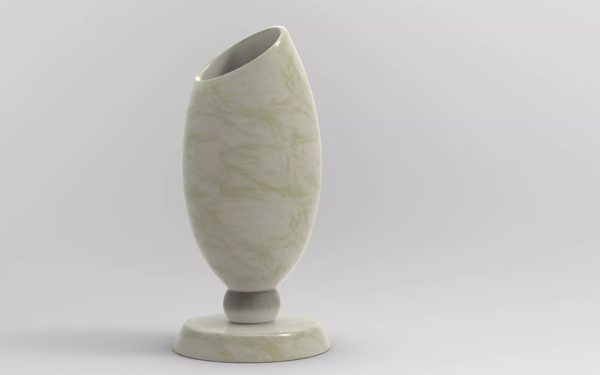 Unny Vase Low-poly 3D model_2