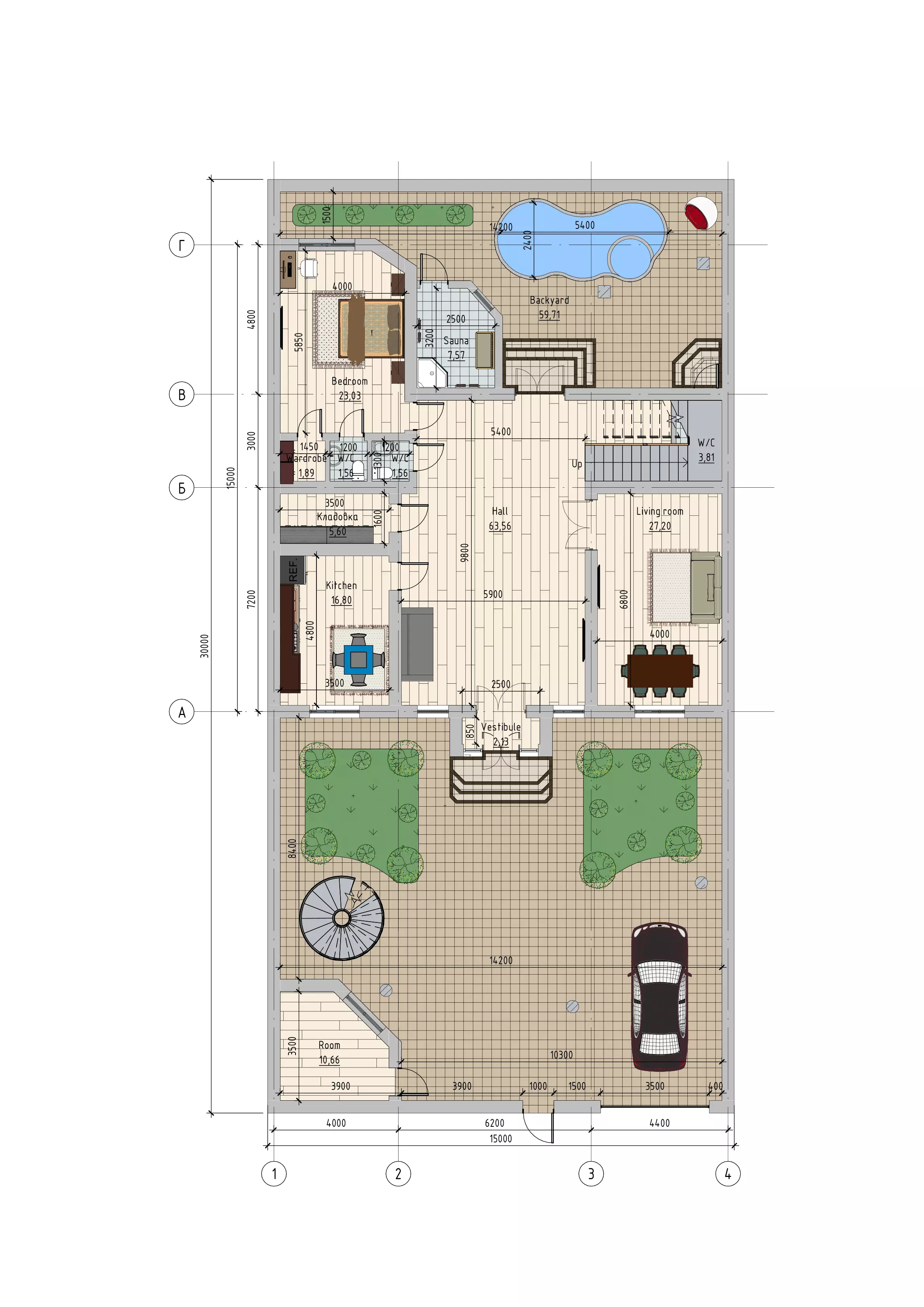 Revit House 03 3D model_5