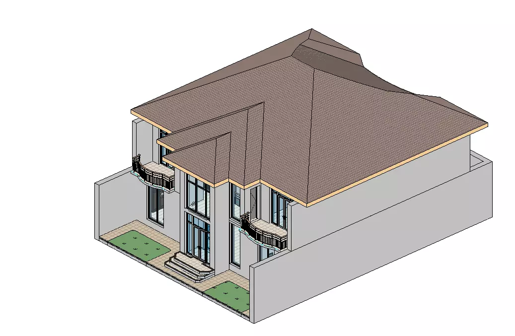 Revit House 03 3D model_0