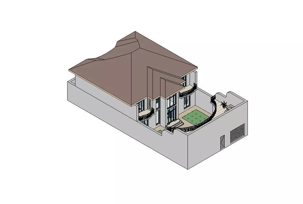 Revit House 03 3D model_2