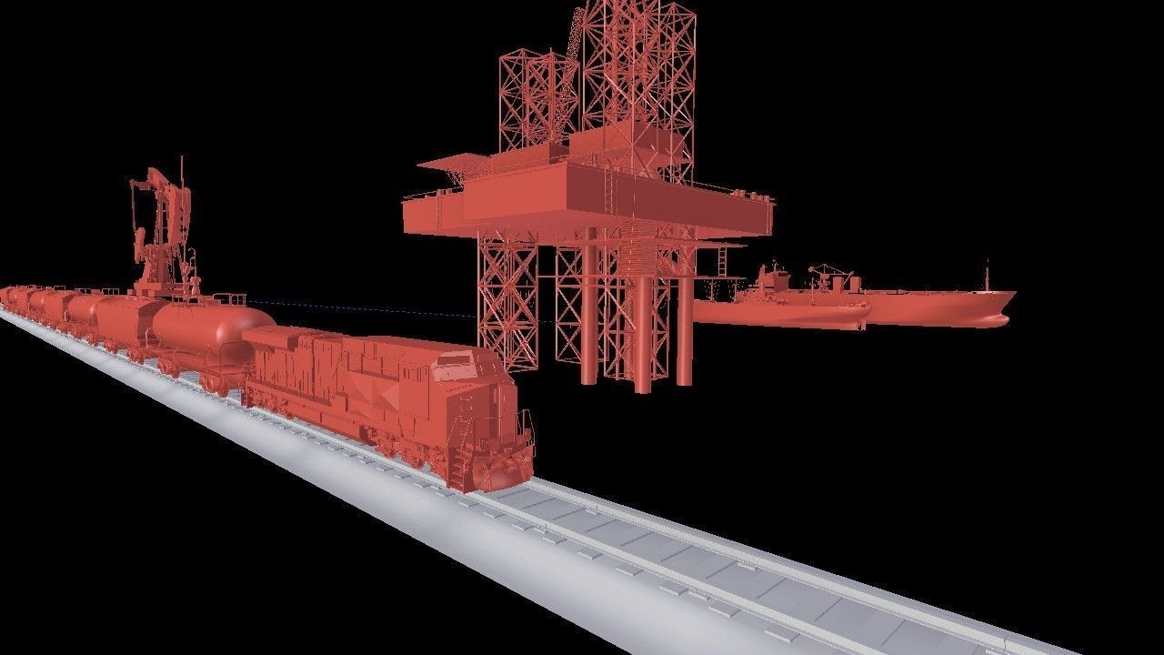 Earth stylized for motion graphics Low-poly 3D model_7