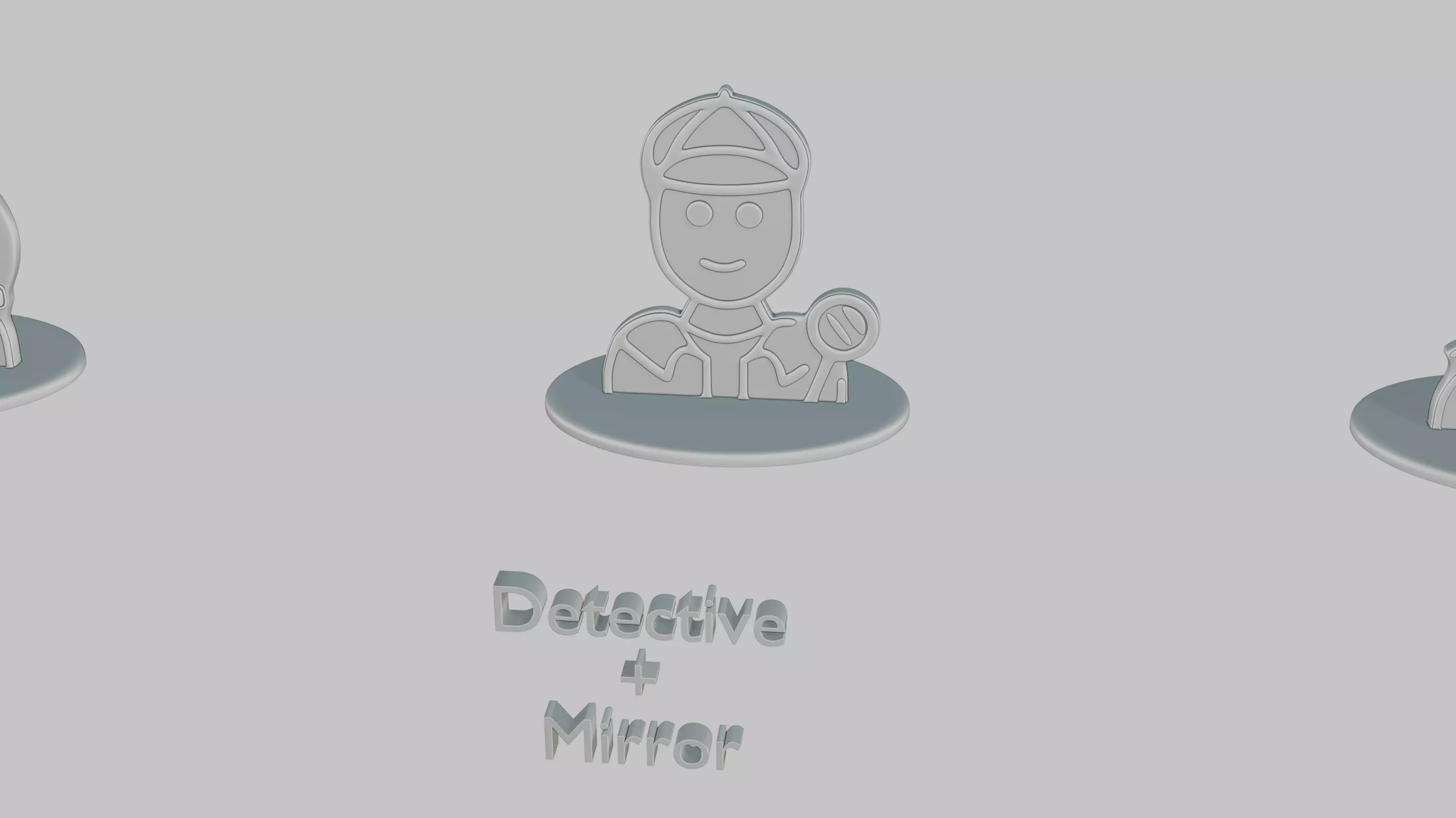 Character Icon Medium Pack Emoji Statues 3D print model_34