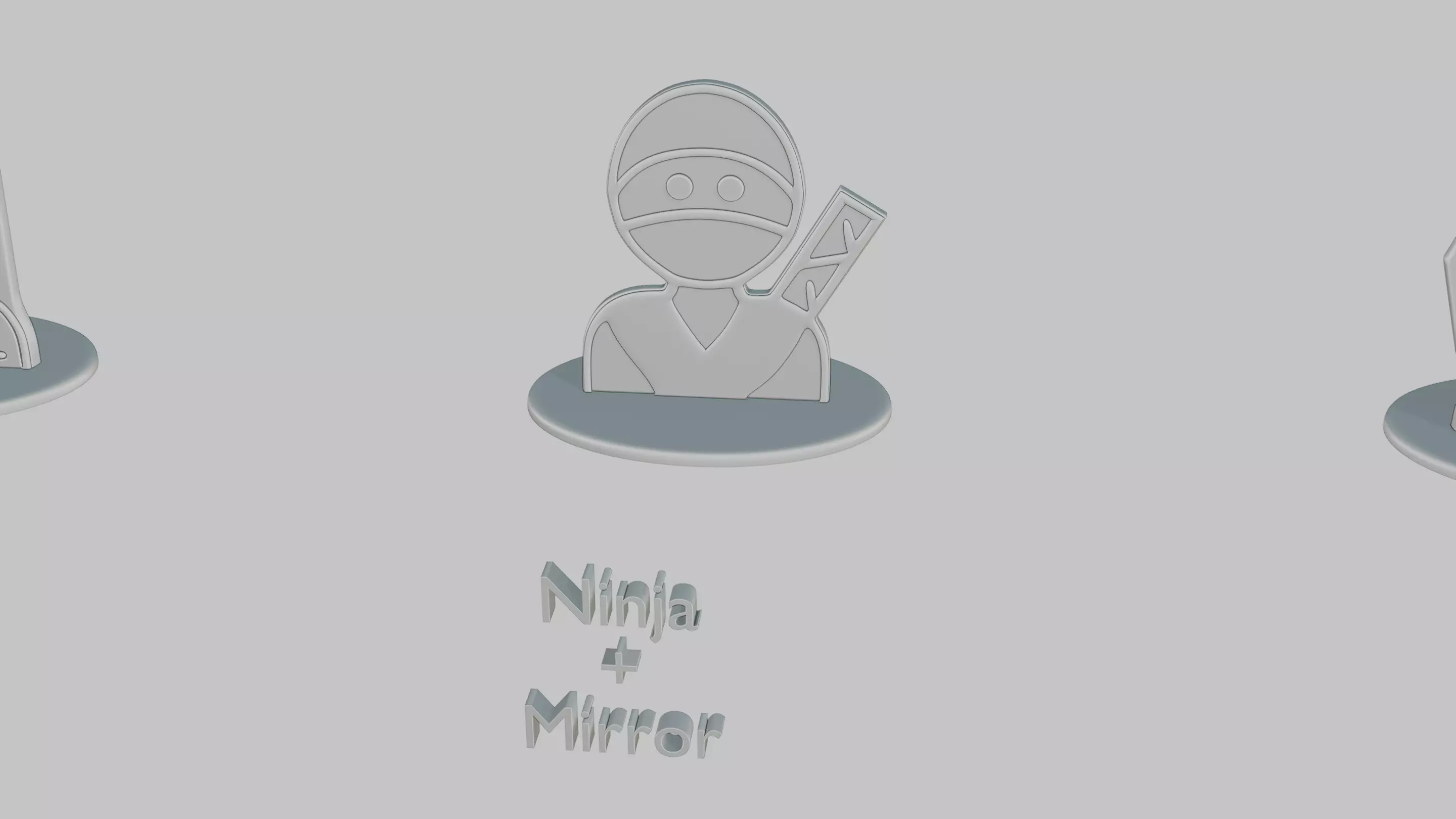 Character Icon Medium Pack Emoji Statues 3D print model_43