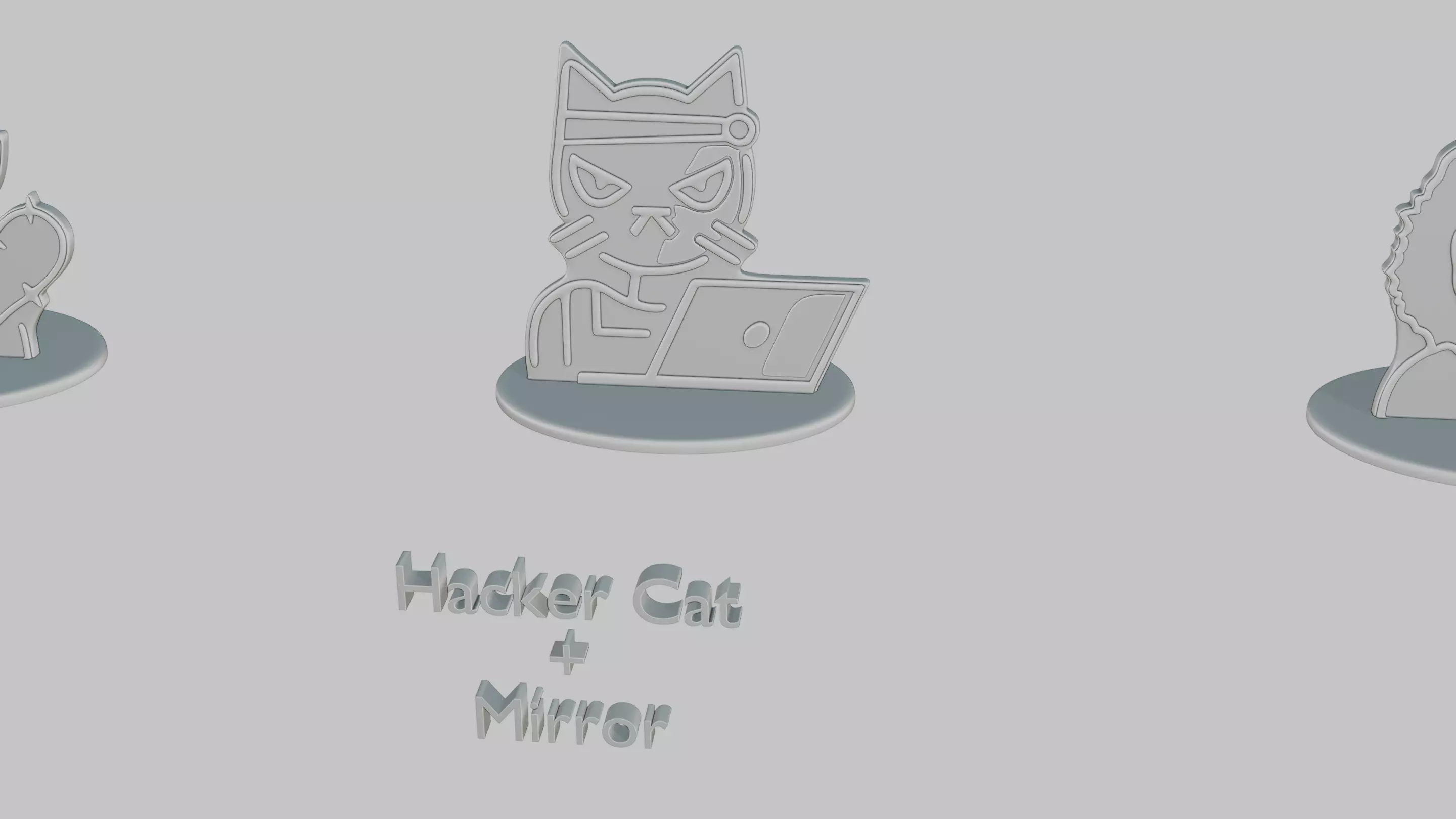 Character Icon Medium Pack Emoji Statues 3D print model_64