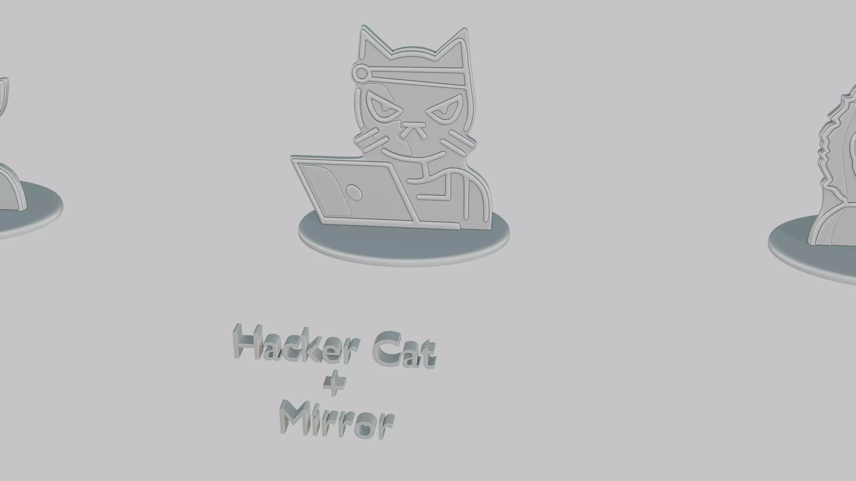 Character Icon Medium Pack Emoji Statues 3D print model_63