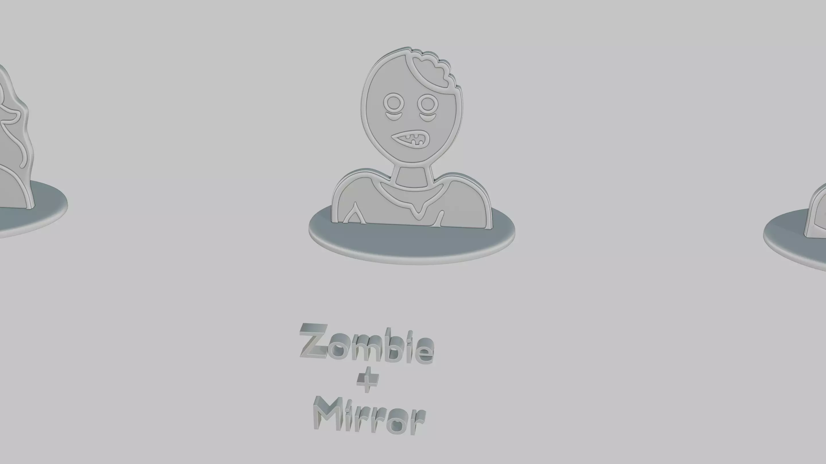 Character Icon Medium Pack Emoji Statues 3D print model_56