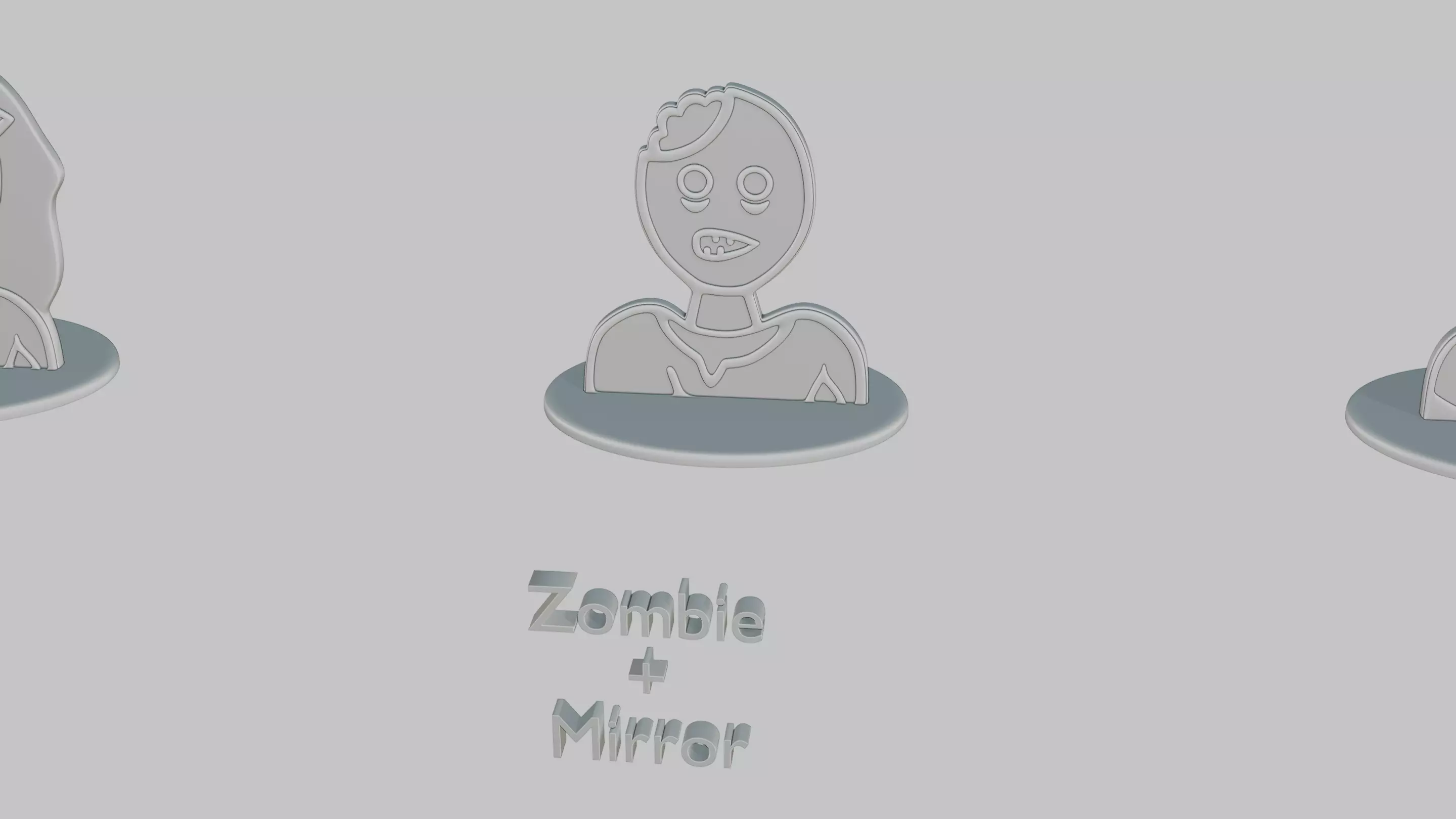 Character Icon Medium Pack Emoji Statues 3D print model_55